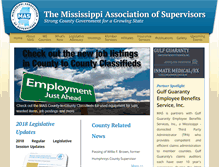 Tablet Screenshot of mssupervisors.org